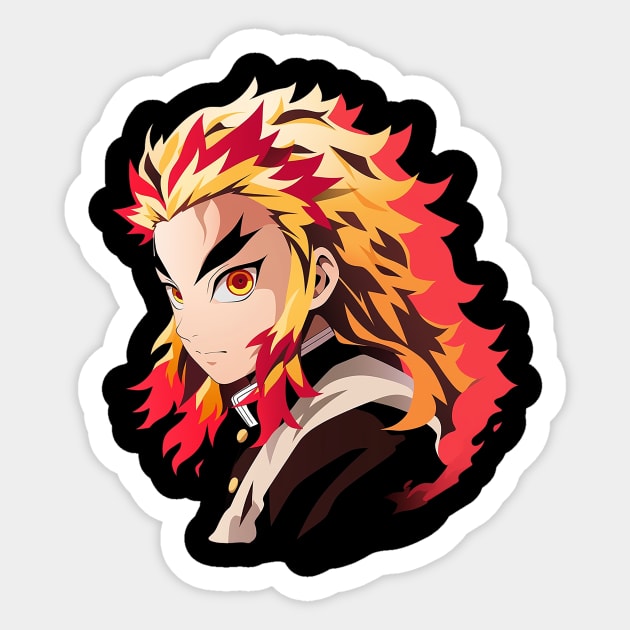 rengoku Sticker by pokermoment